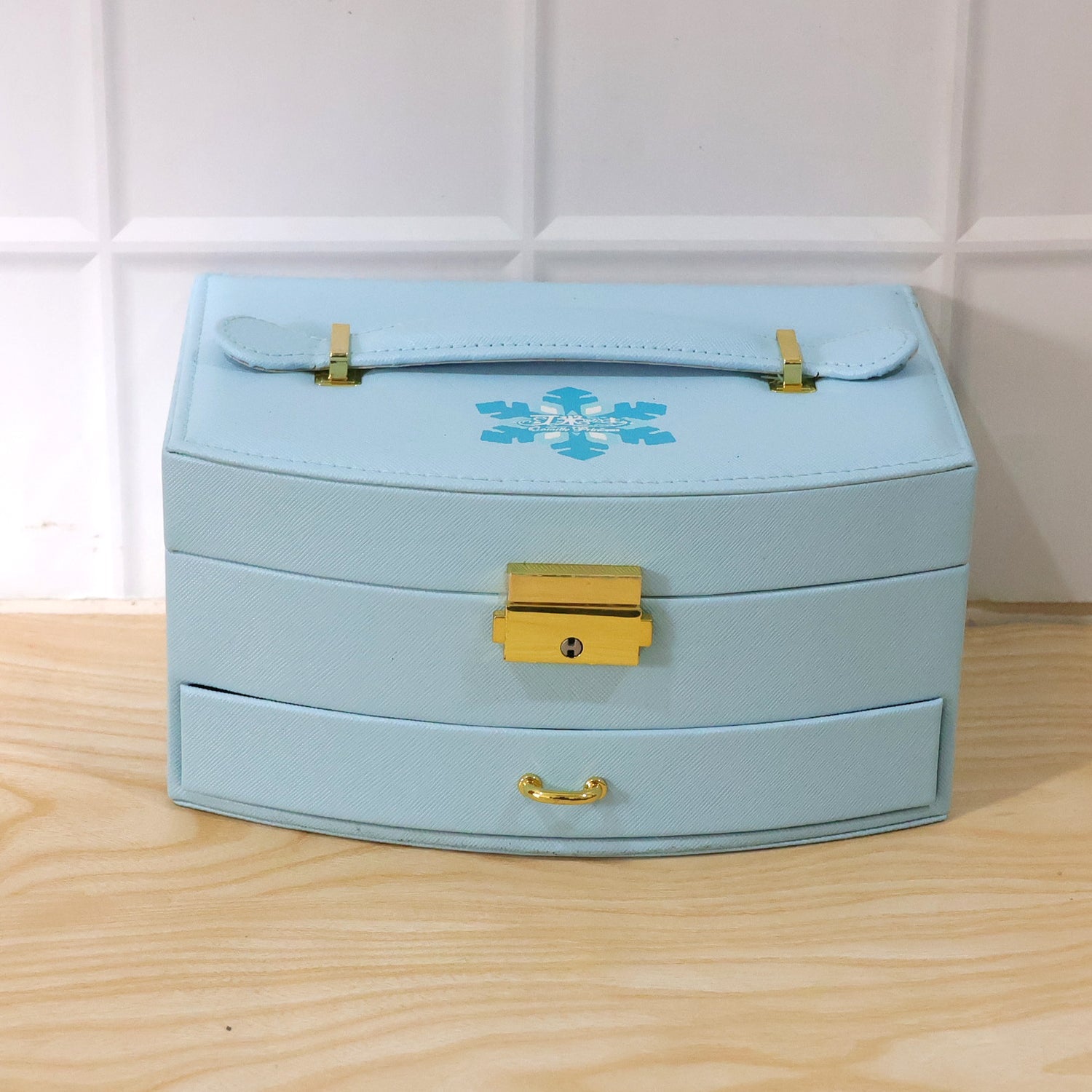 Jewelry Storage Box Ð Multi-Layer Organizer with Mirror for Elegant Storage