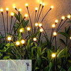 Solar Garden Ball Light Set – Warm White, Energy-Saving Outdoor LEDs