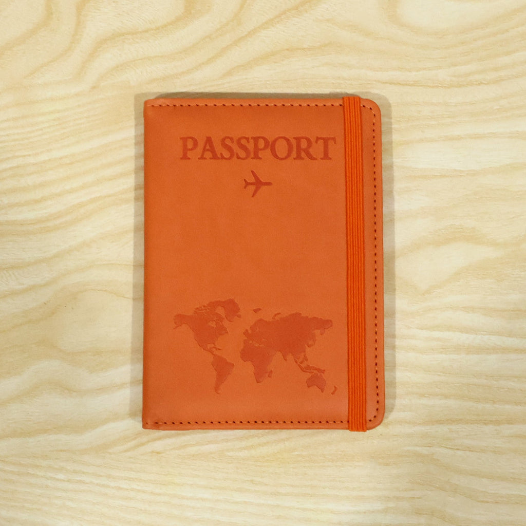 Travel Passport Holder – Durable PU Leather Multifunction Wallet