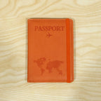 Travel Passport Holder – Durable PU Leather Multifunction Wallet