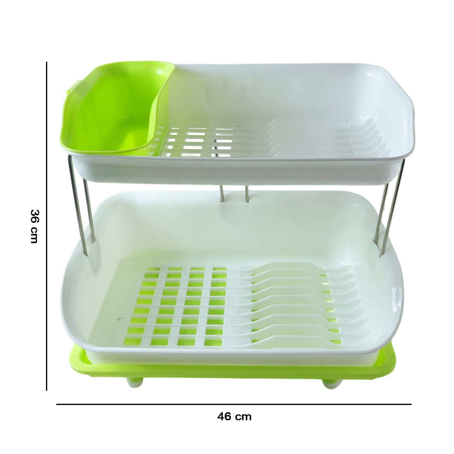 Kitchen Dish Drying Rack – Space-Saving Multi-Tier Design for Organized Countertops
