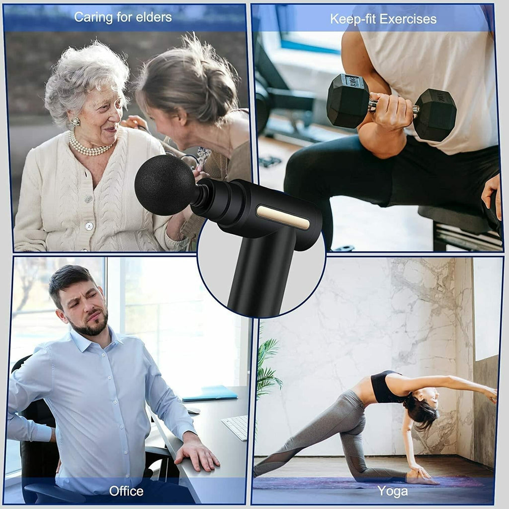 Rechargeable Portable Muscle Pain Relief Massager