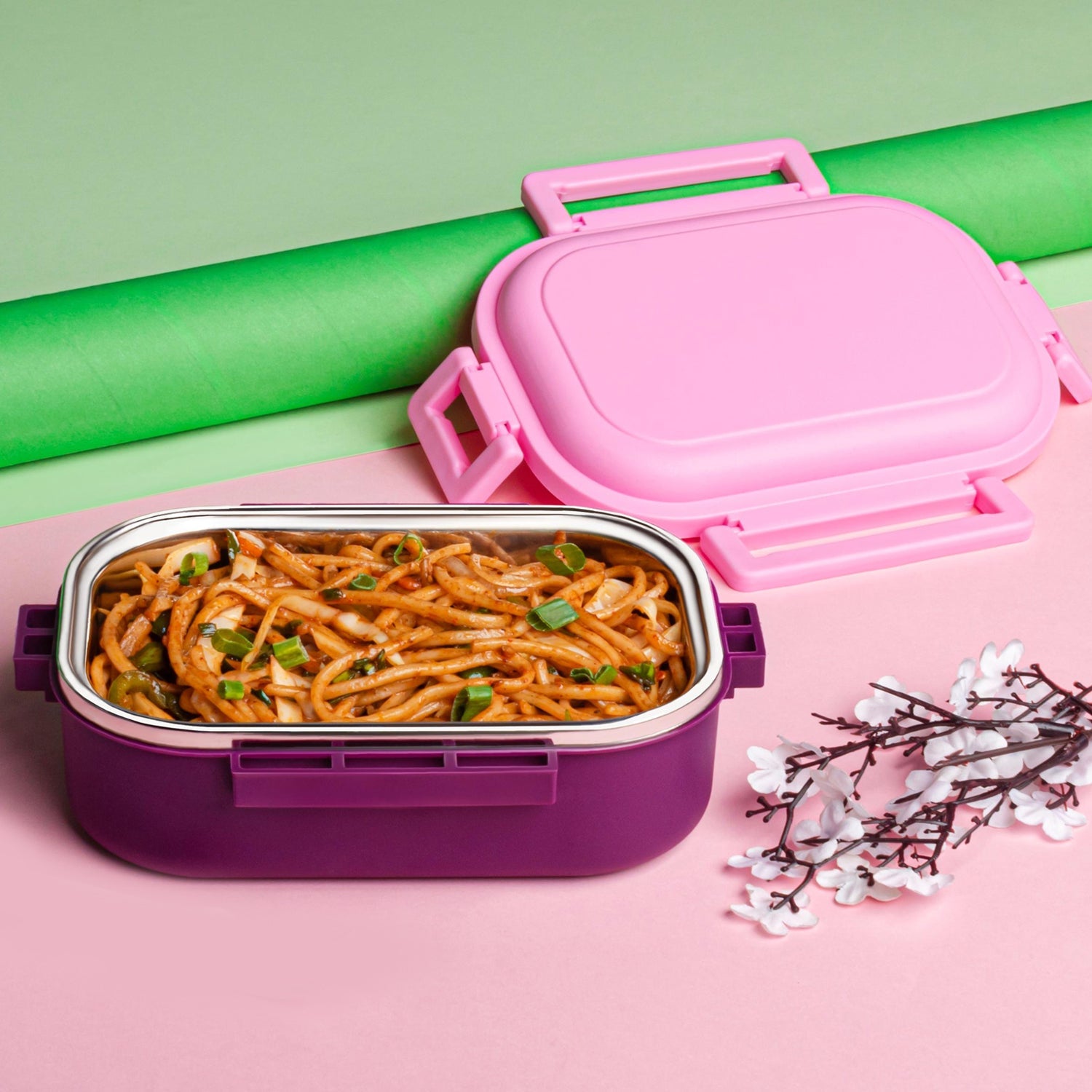 Leakproof Stainless Steel Lunch Box Set – Insulated & Durable | Lunchie Bunchie