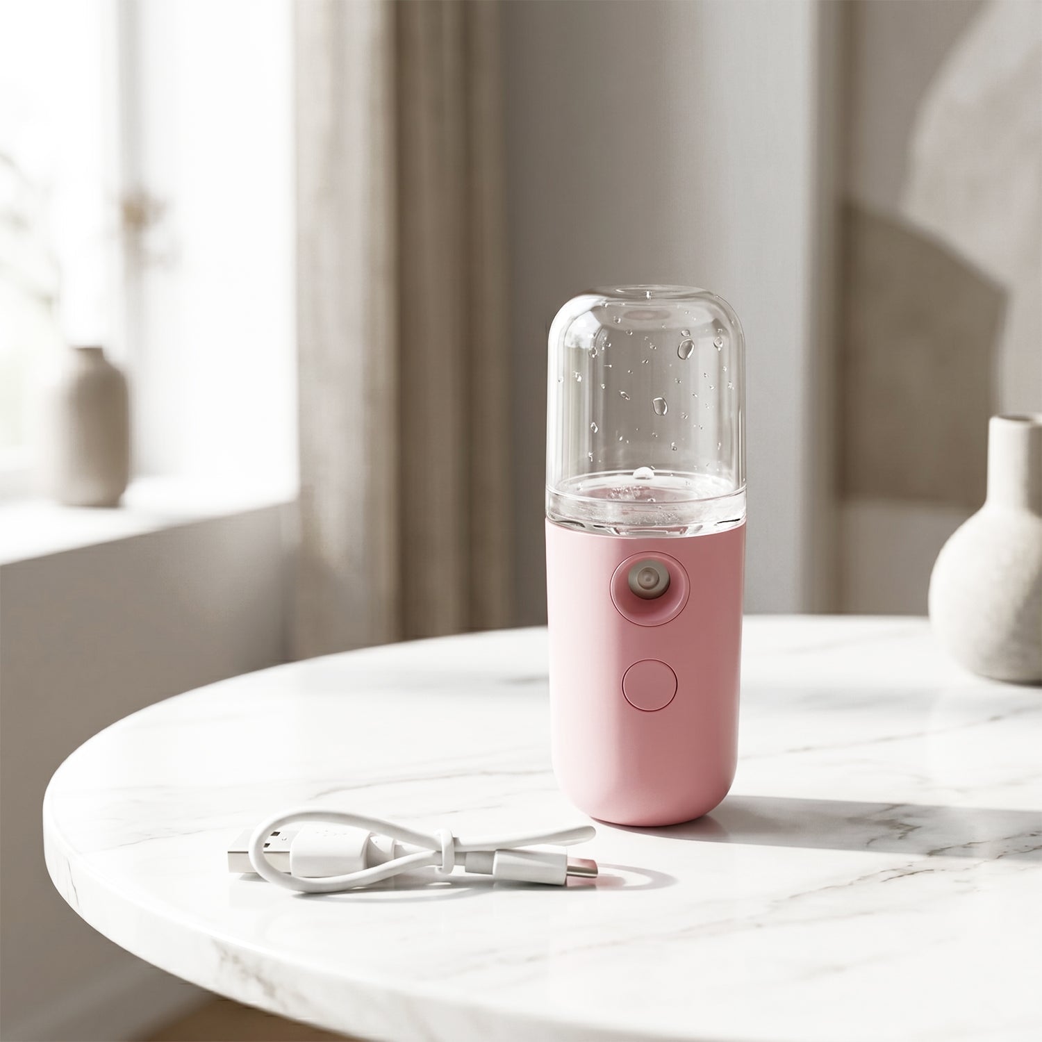 Nano Mist Sprayer Ð Portable & Refillable for Instant Facial Hydration