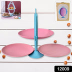 Foldable Fruit Plate Ð Space-Saving Multi-Use Kitchen Organizer