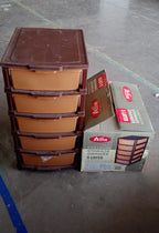 Plastic Home Storage Organizer – 5-Layer Large Modular Drawer
