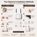 WiFi Router Wall Mount Bracket Ð Space-Saving & Easy to Install