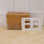 Packaged  WiFi router wall mount holder with installation accessories