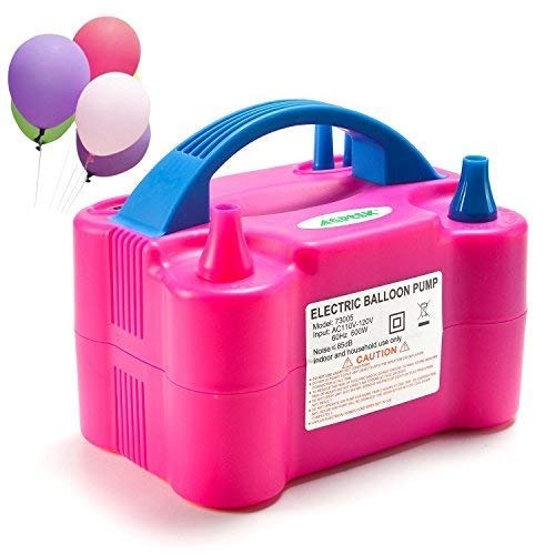 Electric Balloon Pump – Dual Nozzle Inflator | Play & Move