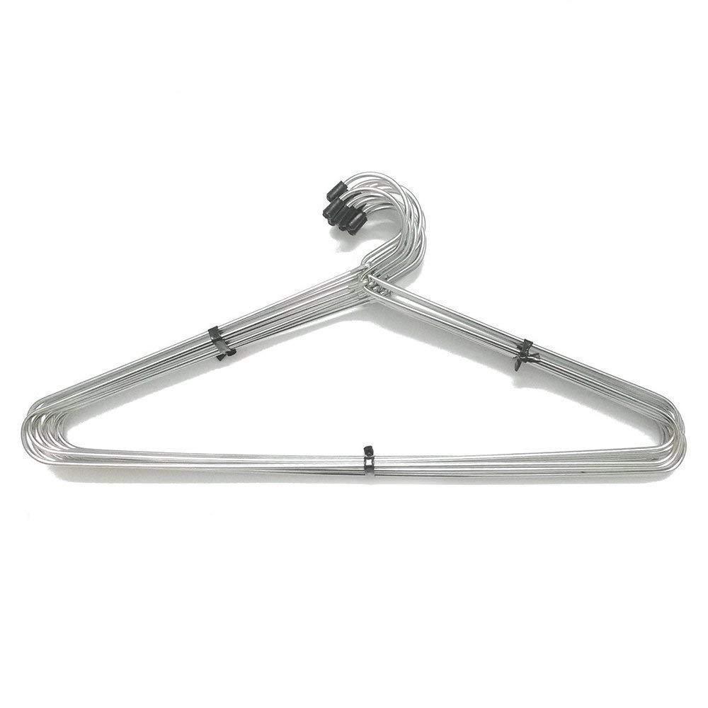 Stainless Steel Cloth Hanger (Set of 12) – Durable & Non-Slip | FreshAura Homeware