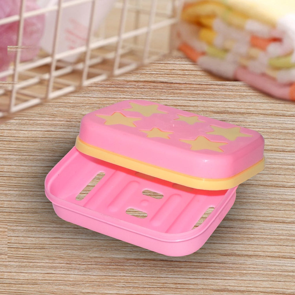 Star-Shaped Soap Case – Self-Drain Plastic Holder | VelvetBubbles