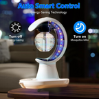 Portable 3-in-1 Air Humidifier | LED Ambient Lamp & Mosquito Repellent for Home & Bedroom