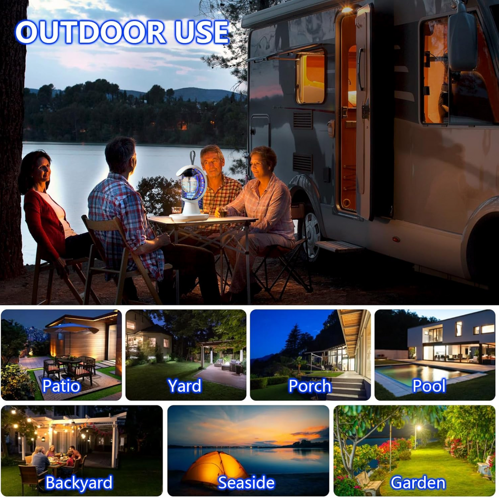 Portable 3-in-1 Air Humidifier | LED Ambient Lamp & Mosquito Repellent for Home & Bedroom