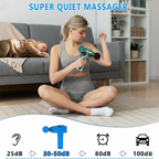Rechargeable Portable Muscle Pain Relief Massager