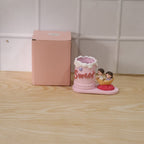 Pen Holder Stand Ð Decorative Resin Desk Organizer for Home & Office