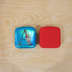 Mini Jewelry Organizer Box with Mirror Ð Portable Travel Case for Rings and Earrings