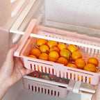 Fridge Organizer Drawer – Adjustable Storage Baskets (4-Pc Set) | Organivo