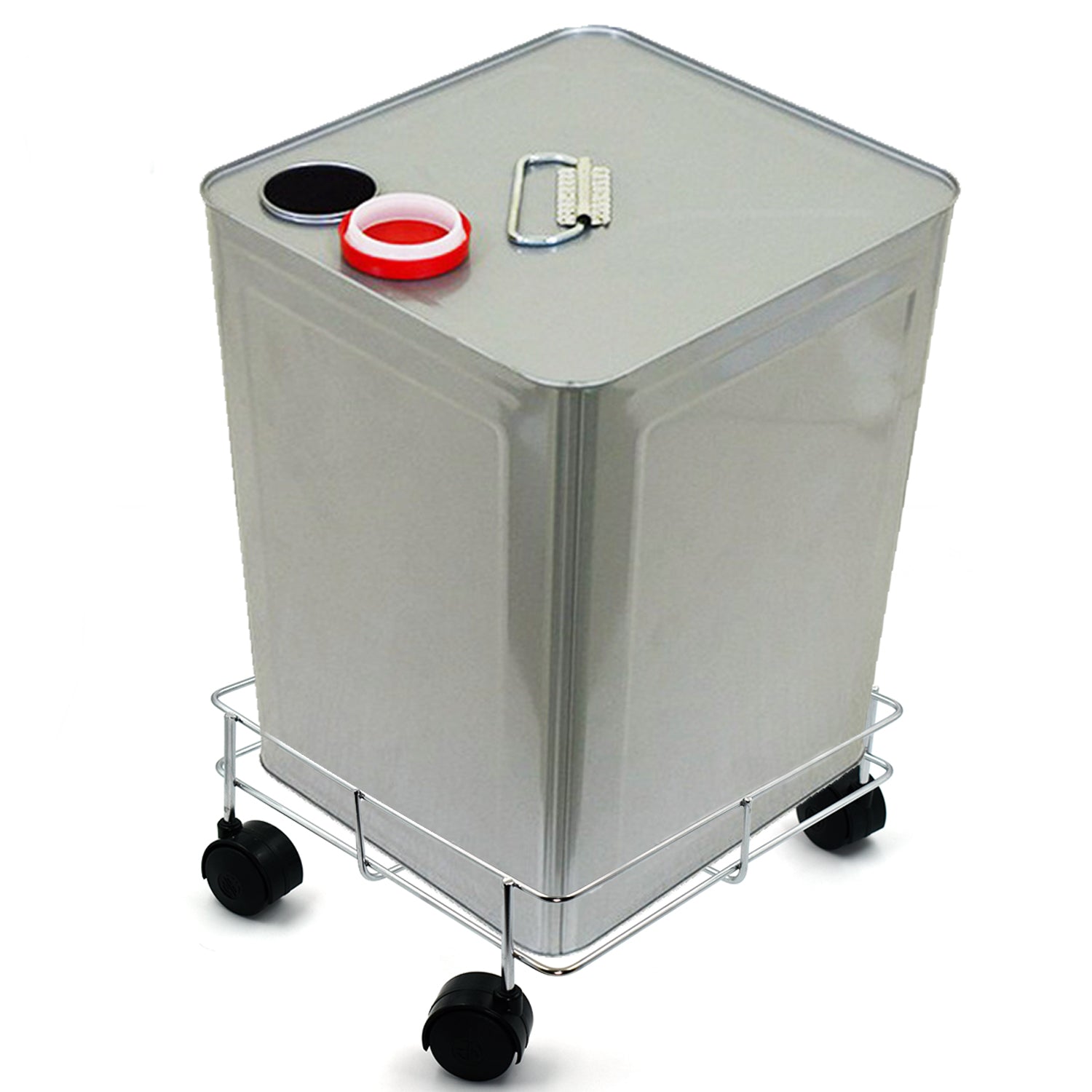 Stainless Steel Oil Stand – Square Kitchen Organizer | Indo Glow