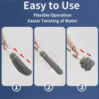 360° Spin Mop – Adjustable Handle & Microfiber Head for Effortless Cleaning