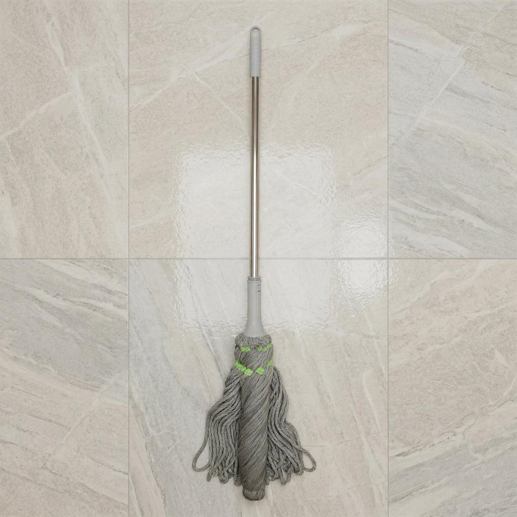 360° Spin Mop – Adjustable Handle & Microfiber Head for Effortless Cleaning