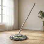 360° Spin Mop – Adjustable Handle & Microfiber Head for Effortless Cleaning