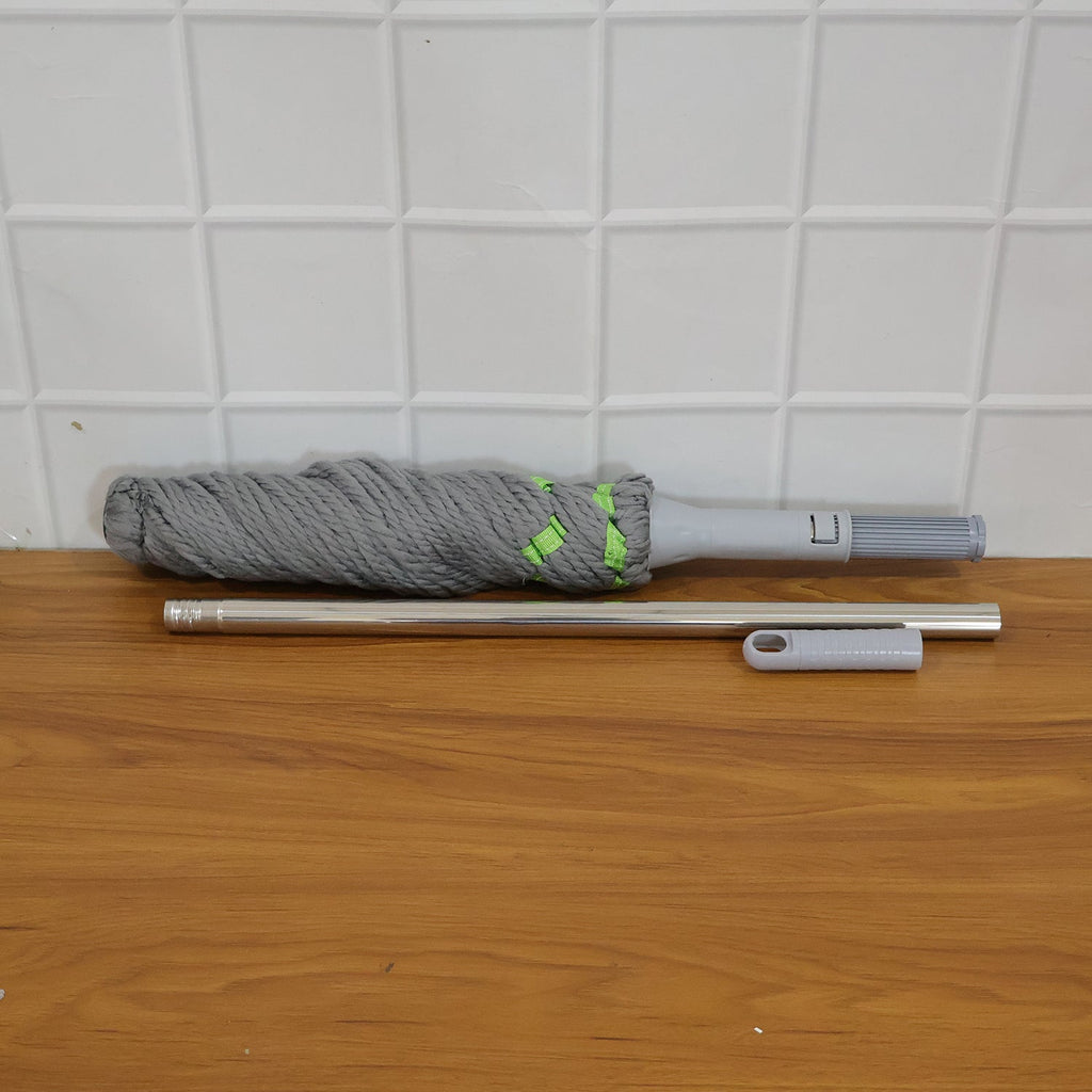 360° Spin Mop – Adjustable Handle & Microfiber Head for Effortless Cleaning