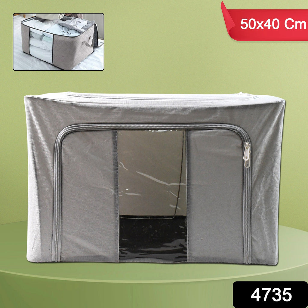 Storage Box with Lid with Window – Durable & Moisture-Proof Organizer