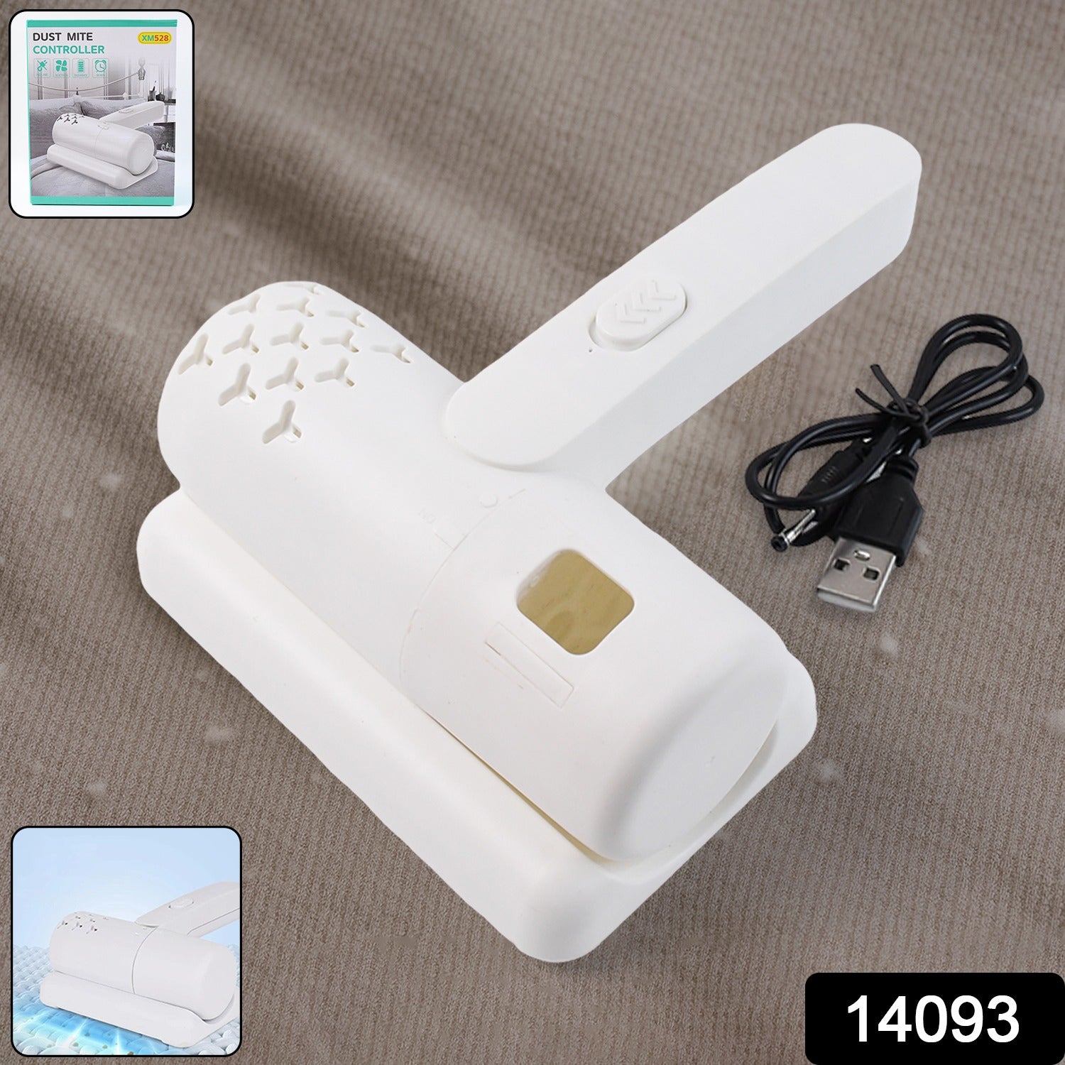 Dust Mite Controller – USB Rechargeable with UV Sterilization
