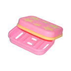 Star-Shaped Soap Case – Self-Drain Plastic Holder | VelvetBubbles