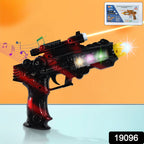 LED Flashing Sound Laser Toy Gun – Space Blaster with Lights & Music