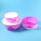 Plastic Storage Containers Set of 3 – Durable & Airtight Kitchen Boxes