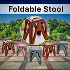 18 Inch Folding Stool – Portable Durable Step & Seating Stool