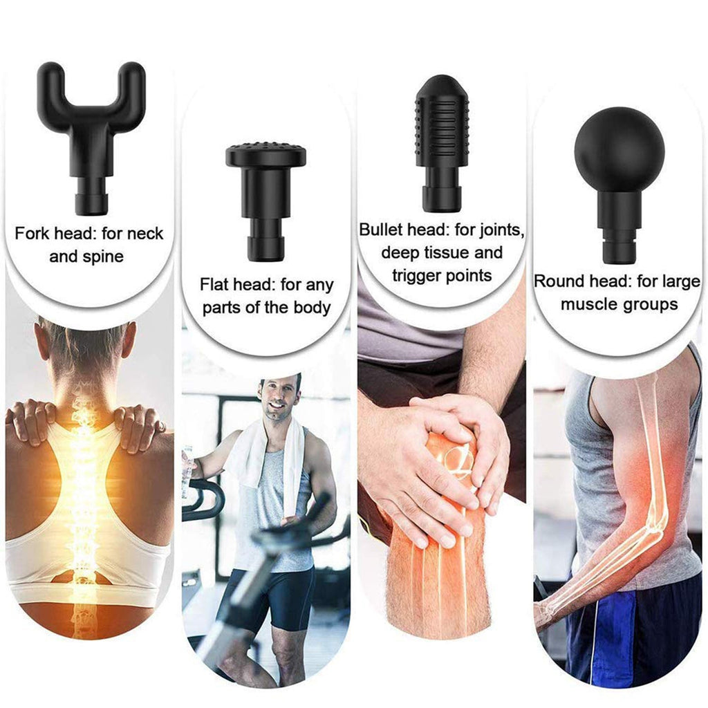 Rechargeable Portable Muscle Pain Relief Massager