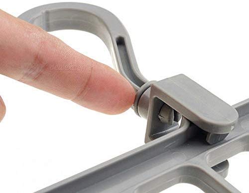 Space-Saving Hangers – 9-Hole Anti-Skid Organiser | Indo Glow
