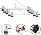Stainless Steel Hangers – Adjustable Clips, 12-Pack | Indo Glow