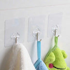 Stainless Steel Adhesive Hooks – Waterproof & Rustproof | GlimmerHome