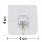 Stainless Steel Adhesive Hooks – Waterproof & Rustproof | GlimmerHome