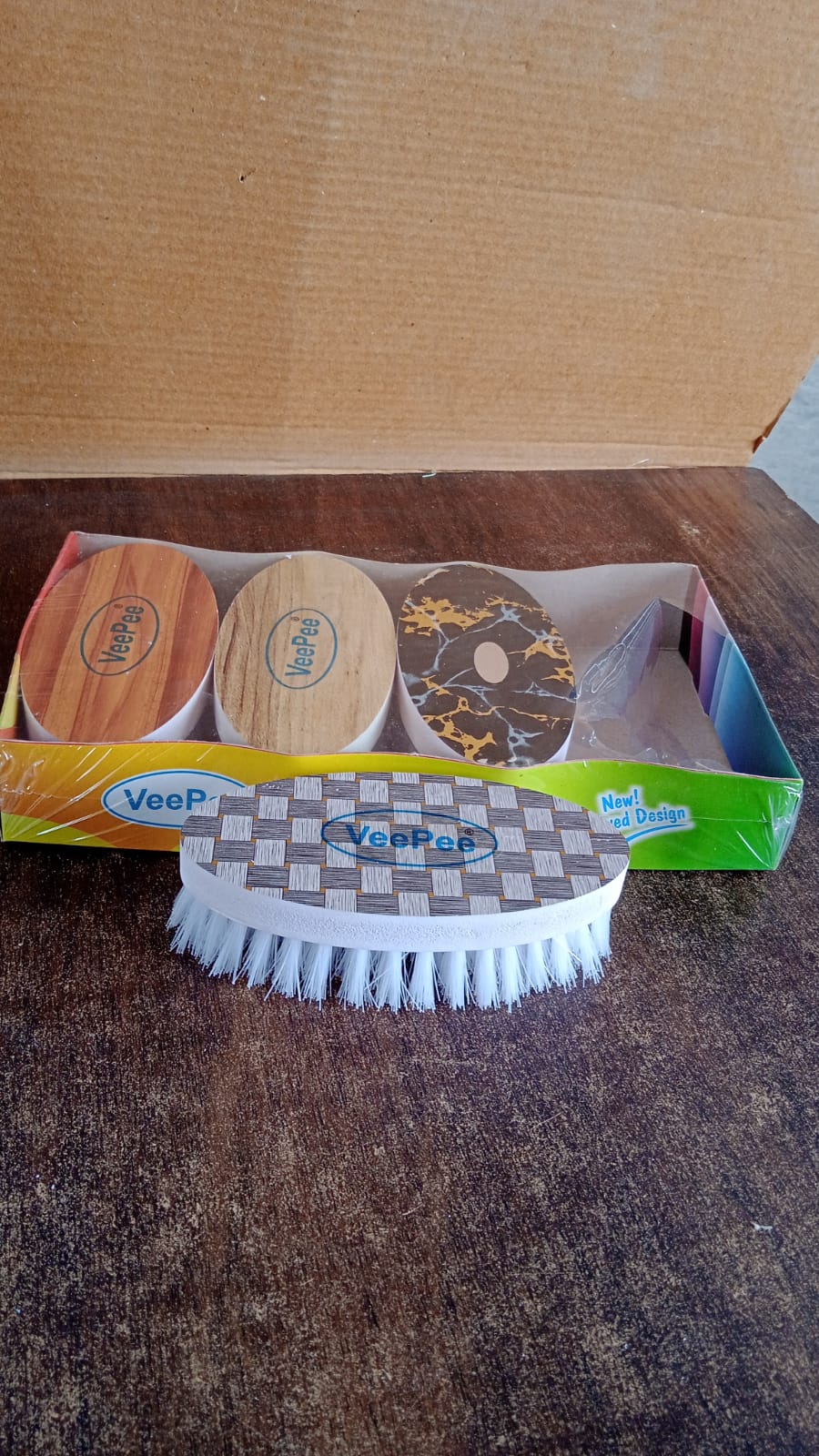 Cloth Washing Brush Set – Durable Nylon Bristles for Deep Cleaning