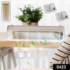 Portable Air Conditioning Cooling Fan – Quiet 3-Speed Rechargeable
