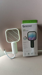 Electric Mosquito Swatter Racket – Rechargeable USB Bug Zapper