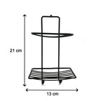 Stainless Steel Soap Rack – 2-Tier Bathroom Organizer | FreshAura