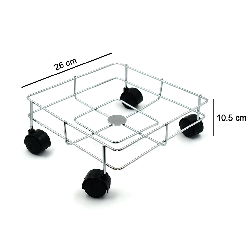 Stainless Steel Oil Stand – Square Kitchen Organizer | Indo Glow