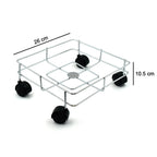Stainless Steel Oil Stand – Square Kitchen Organizer | Indo Glow