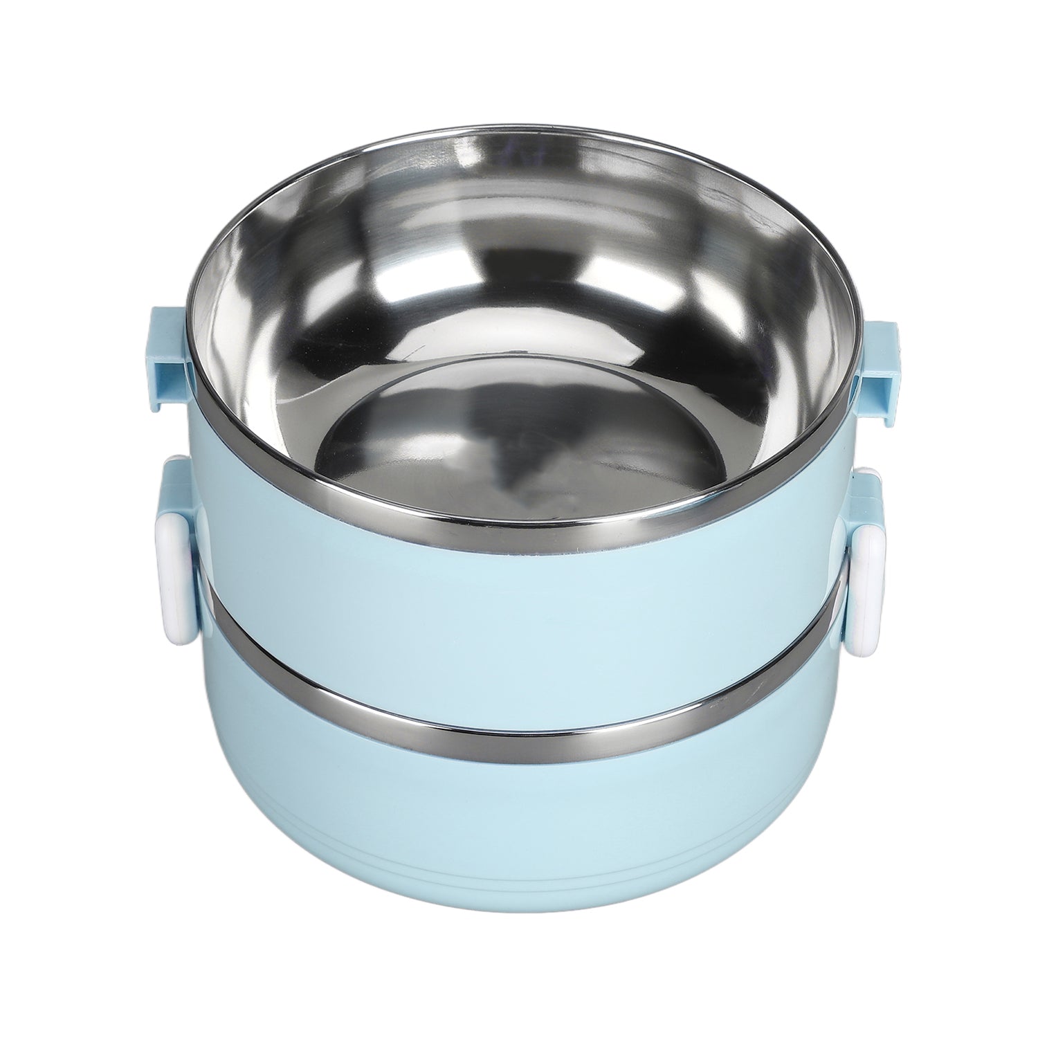 Insulated Stainless Steel Lunch Box – 2-Layer Tiffin | Lunchie Bunchie