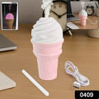 Ice Cream Cone Humidifier – Portable Cool Mist Air Freshener