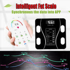 Smart Body Weight Scale – Bluetooth Body Fat & BMI Tracking | VelvaBloom