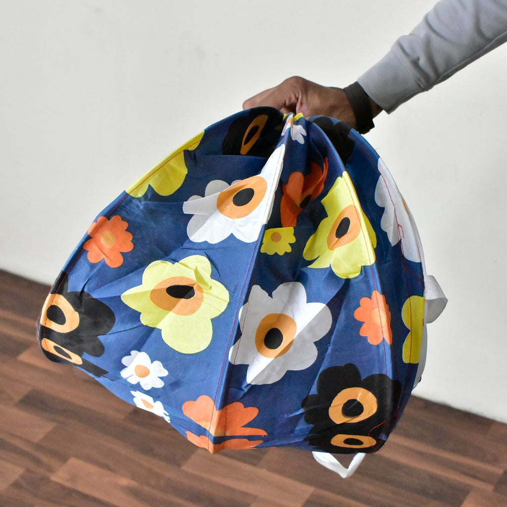 Canvas Laundry Bag for Home & Toy Storage – Collapsible | Organivo
