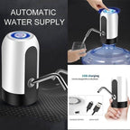 Automatic Water Pump – USB Rechargeable for 20L Bottles | Tidy Table