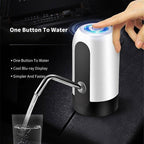 Automatic Water Pump – USB Rechargeable for 20L Bottles | Tidy Table