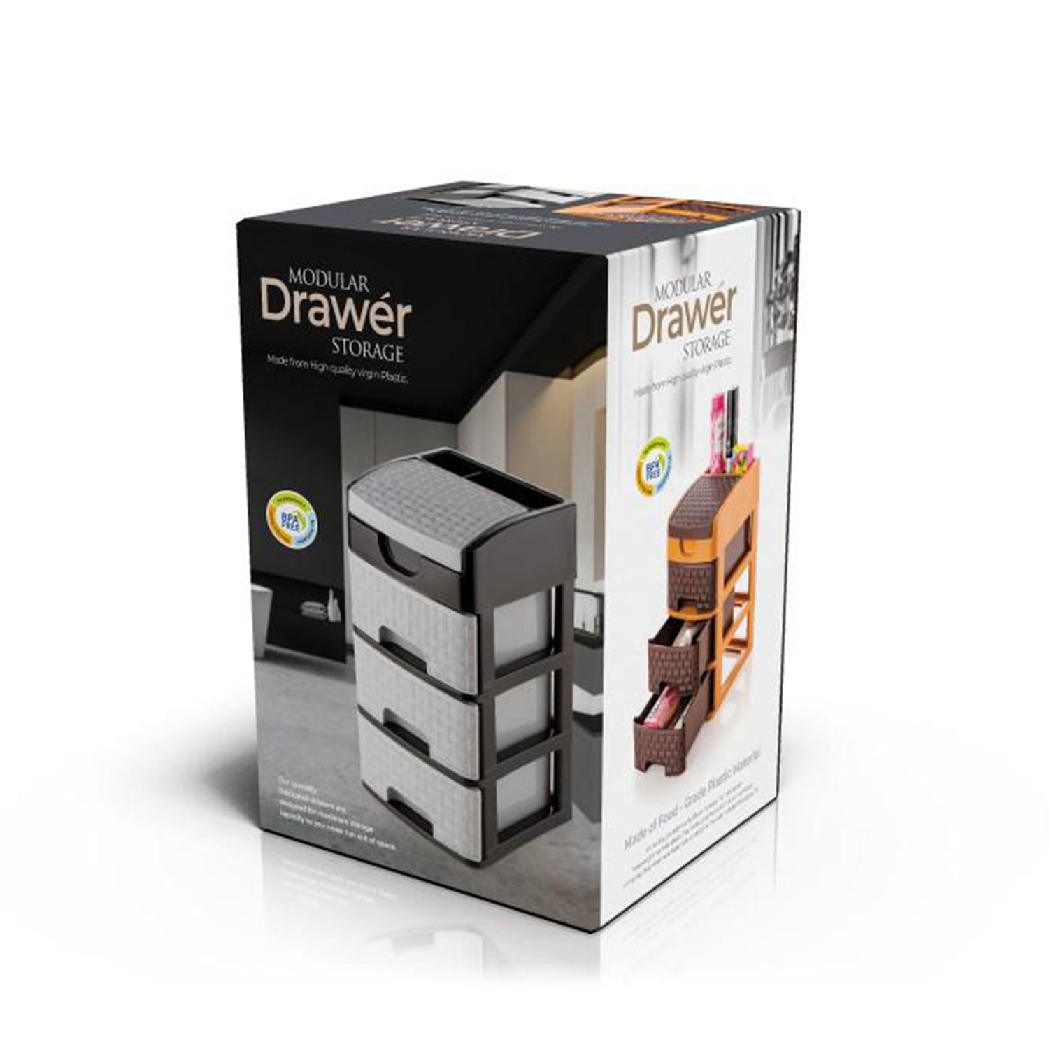 Mini 3 Layer Storage – Compact Home & Office Organizer | Organivo